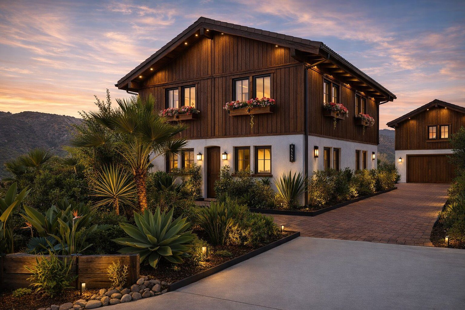 Escondido Chalet passive-design exterior