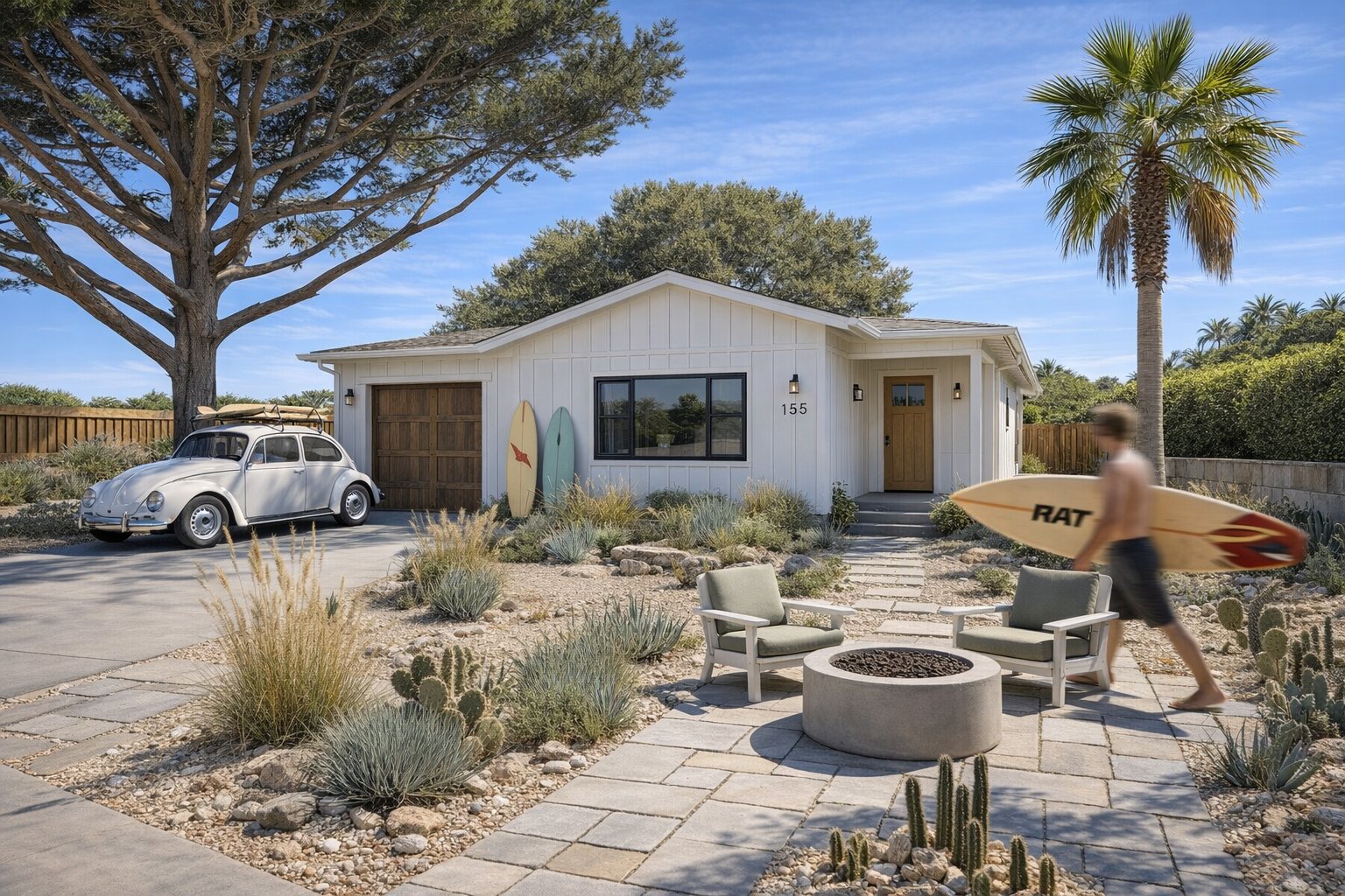 Del Mar cottage — daytime